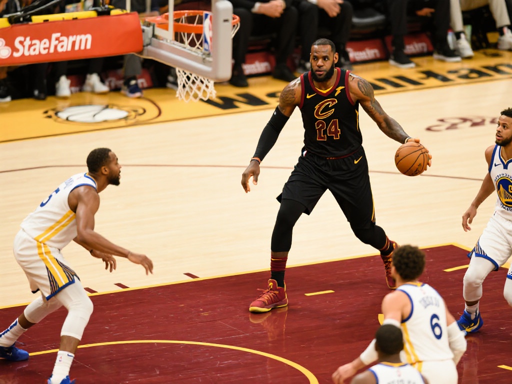 库里詹姆斯第三节高效对决，联手贡献30分